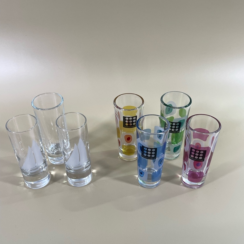 Bundle Sale Tall Shot Glasses
